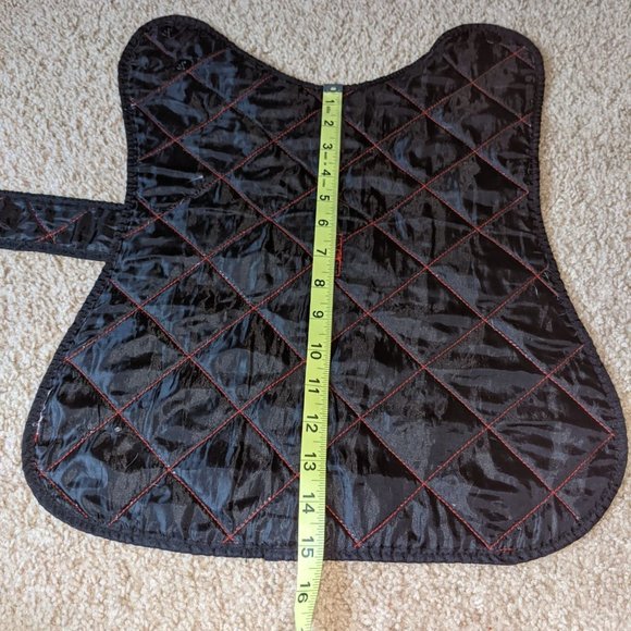 DOG JACKET RED/BLACK COLOR SIZE MEDIUM - Picture 7 of 9